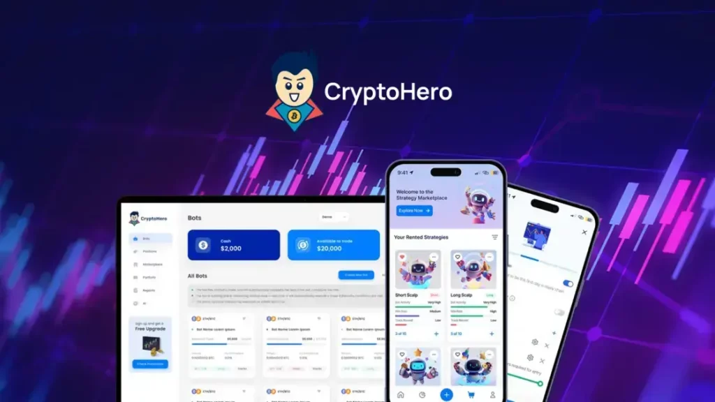 CryptoHero - Automated Crypto Trading Platform | AI Bots