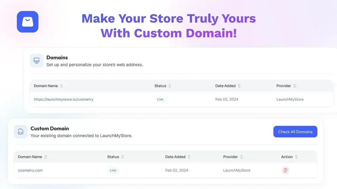 Effortlessly create and manage online stores with LaunchMyStore