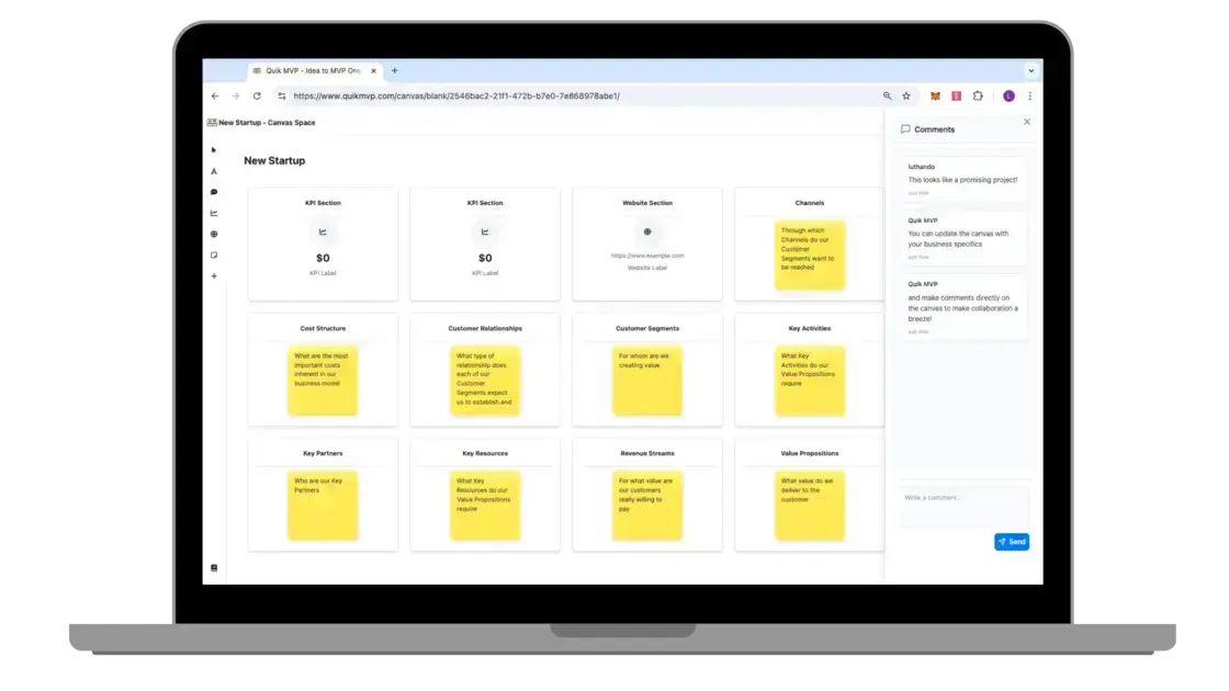 Effortlessly monitor Key Performance Indicators with Quik MVP