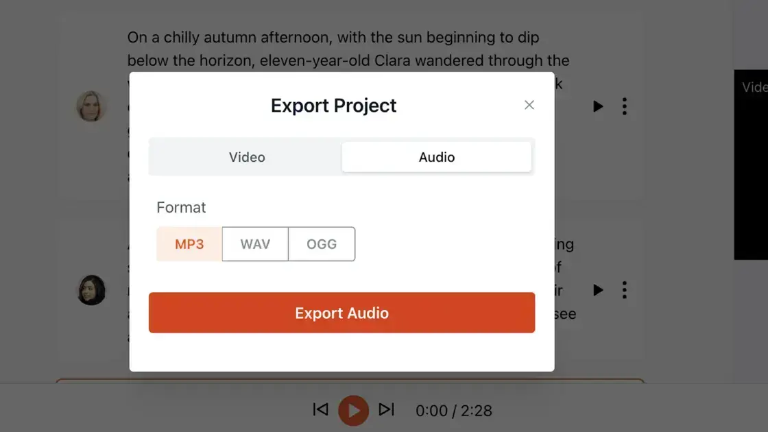 Enhance your audio projects with realistic AI-generated voices