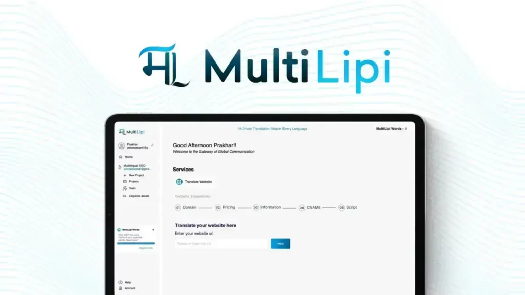 MultiLipi - Boost SEO with AI Website Translation