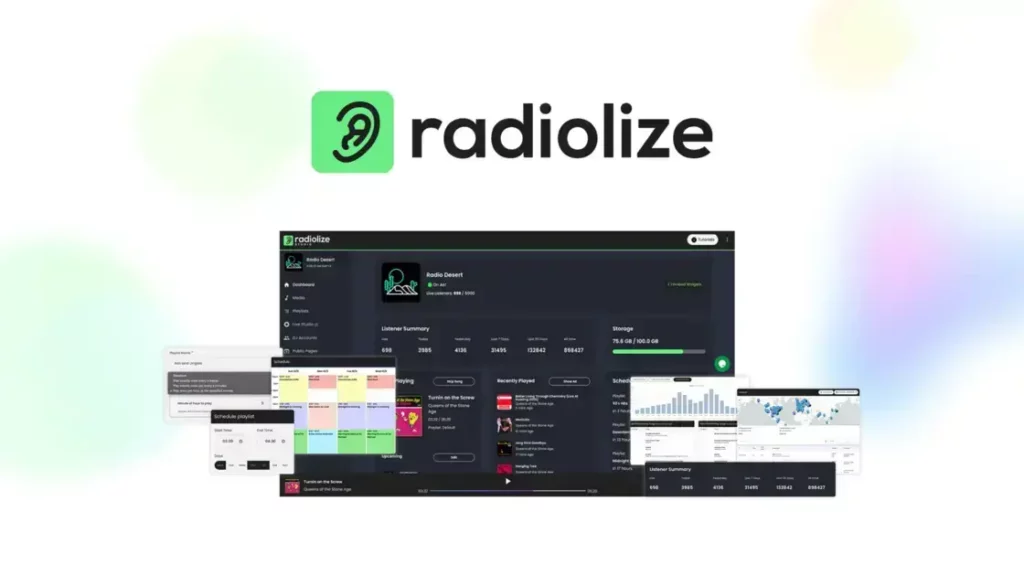 Radiolize - Create Your Own Online Radio Station | All-in-One Tool