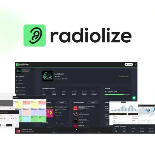 Radiolize - Create Your Own Online Radio Station | All-in-One Tool