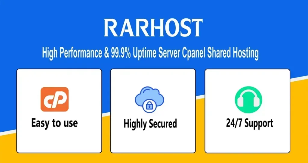 RARHost - Fast & Secure Hosting | Lifetime Subscription