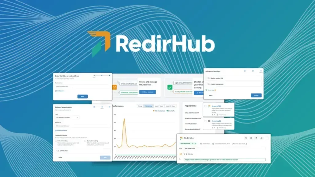 RedirHub - Fast, Secure URL Redirects | Improve Website Traffic