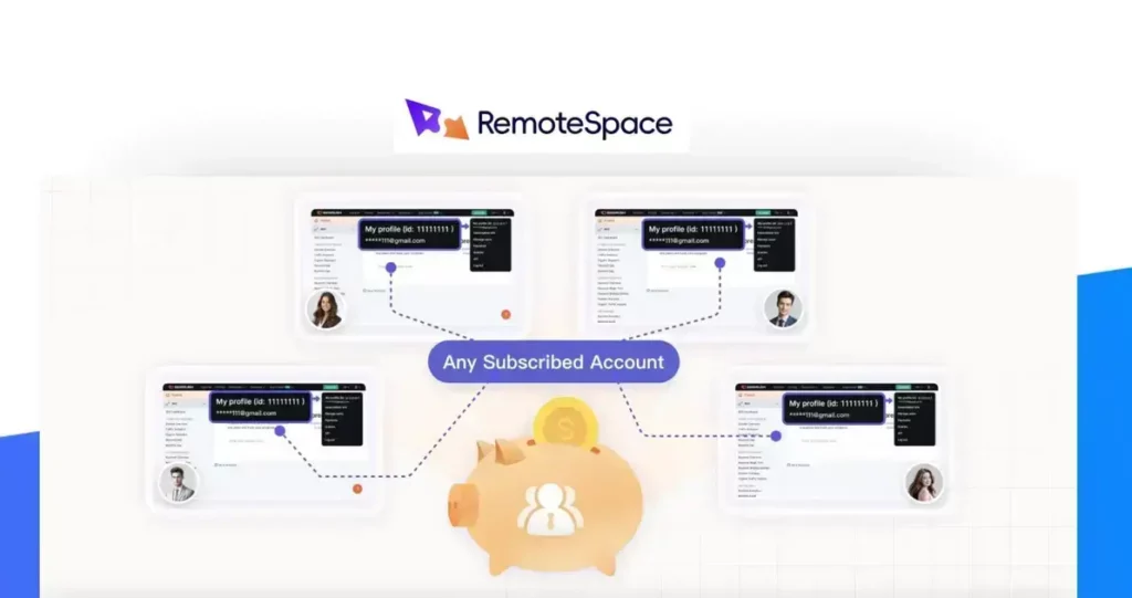 RemoteSpace - Share Accounts Securely & Save Money | Lifetime Deal