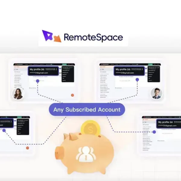 RemoteSpace - Share Accounts Securely & Save Money | Lifetime Deal