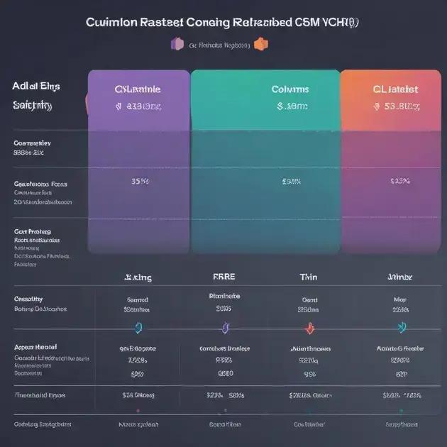 Comparative Analysis of CRM Costs