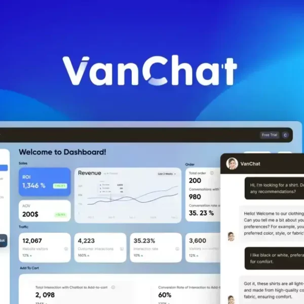 VanChat AI - Revolutionize Shopify Sales with AI | Best AI ChatBot