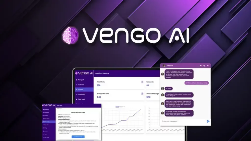 Vengo AI - Boost Sales with Custom AI Agents