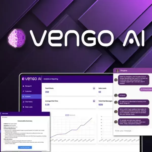 Vengo AI - Boost Sales with Custom AI Agents