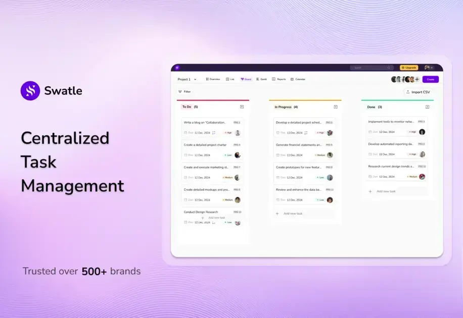 Boost productivity with Swatle