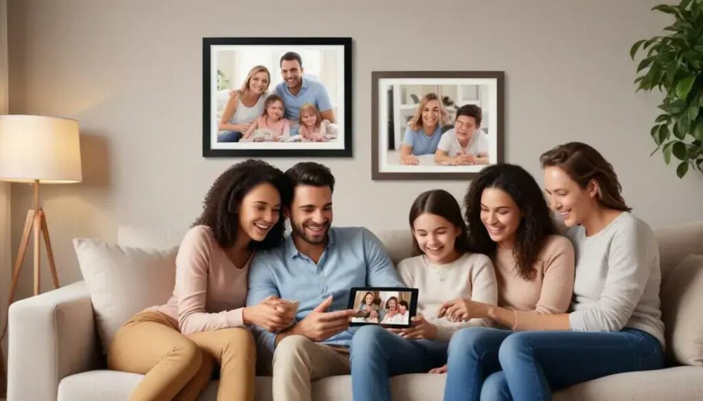 Explore the Benefits of the Wi-Fi Cloud Digital Photo Frame for Families