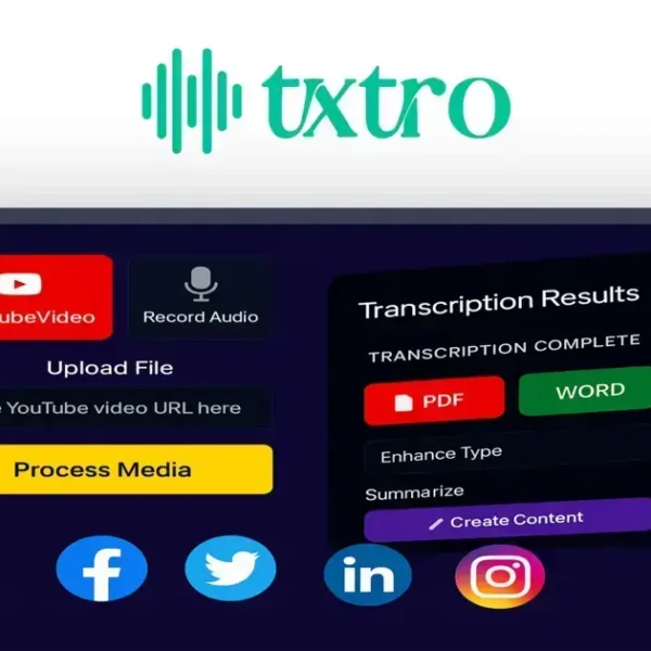 Txtro - AI-Powered Content Transformation Tool