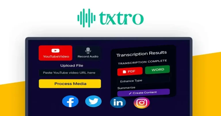 Txtro - AI-Powered Content Transformation Tool