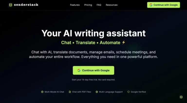 SenderStack - AI Email Assistant for Efficient Communication